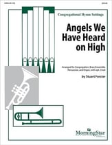 Angels We Have Heard on High Brass Ensemble, Percussion, Organ, Congregation cover